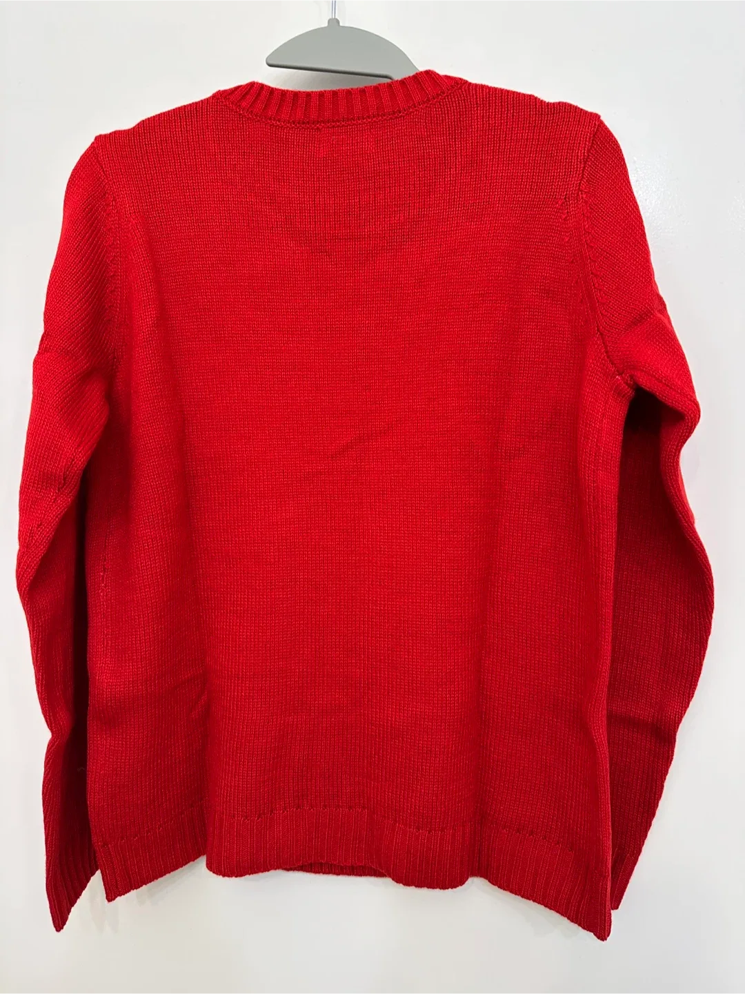 Red Christmas Sweater with Reindeer image indicator(2)