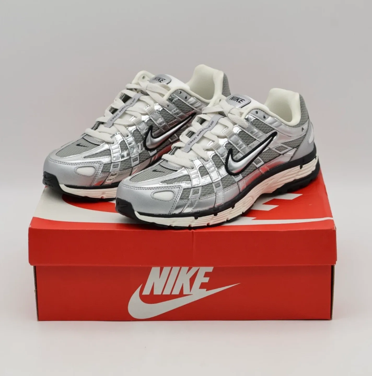 Nike P-6000 Metallic Silver