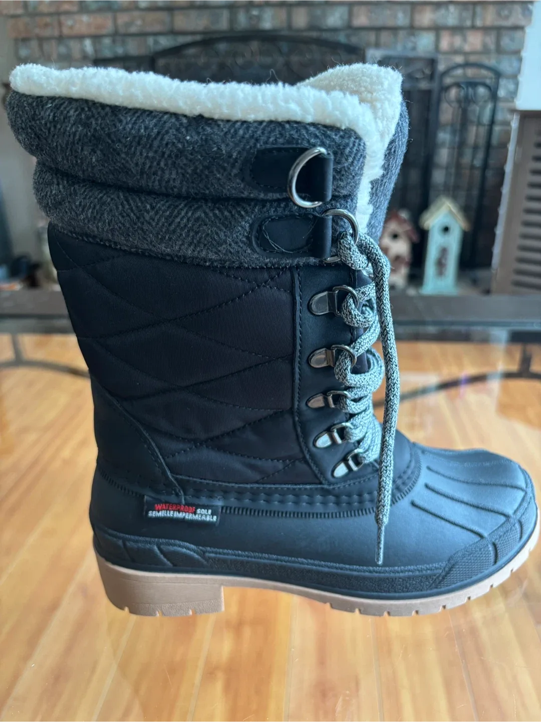 Women’s Waterproof Winter Boots - Size 7 ❄️ image indicator(2)