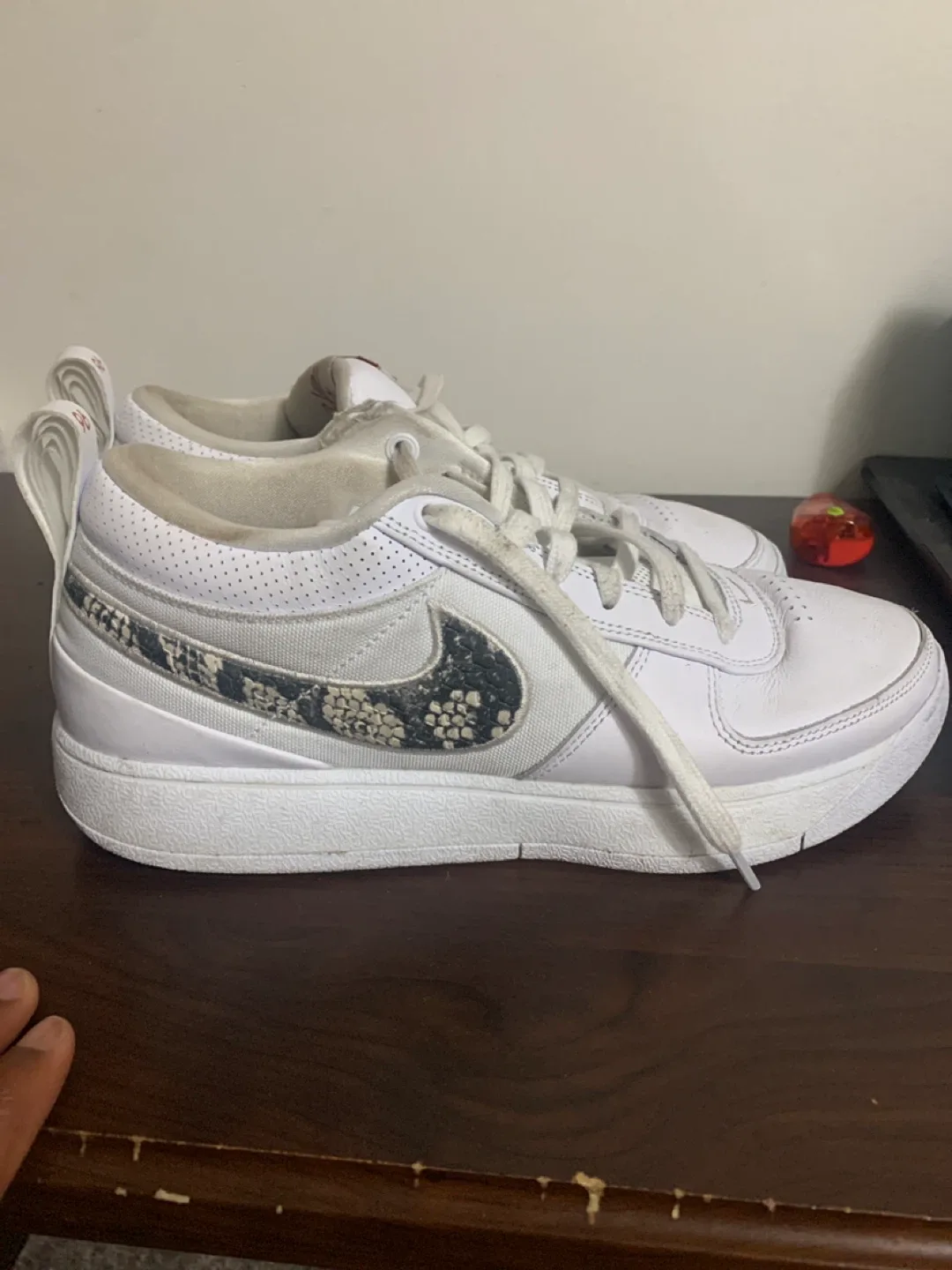 Nike Court Vision Alta White Sneakers image indicator(2)