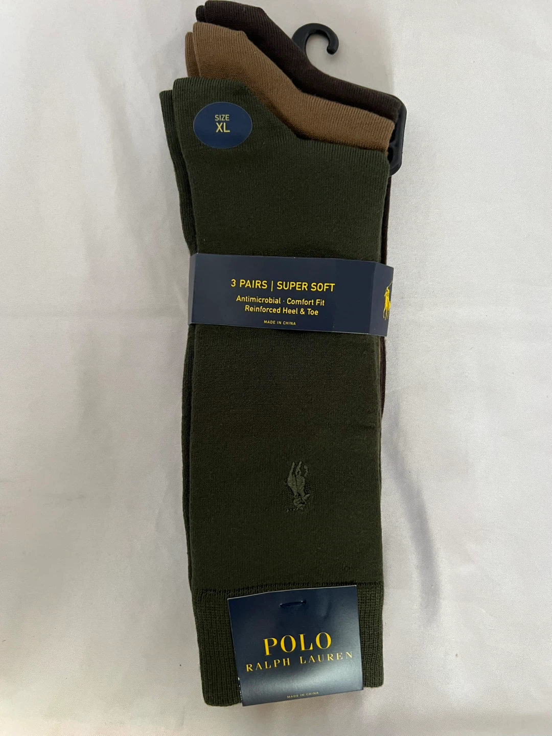 Polo Ralph Lauren 3-Pack Socks(XL/13-16) - photo 2