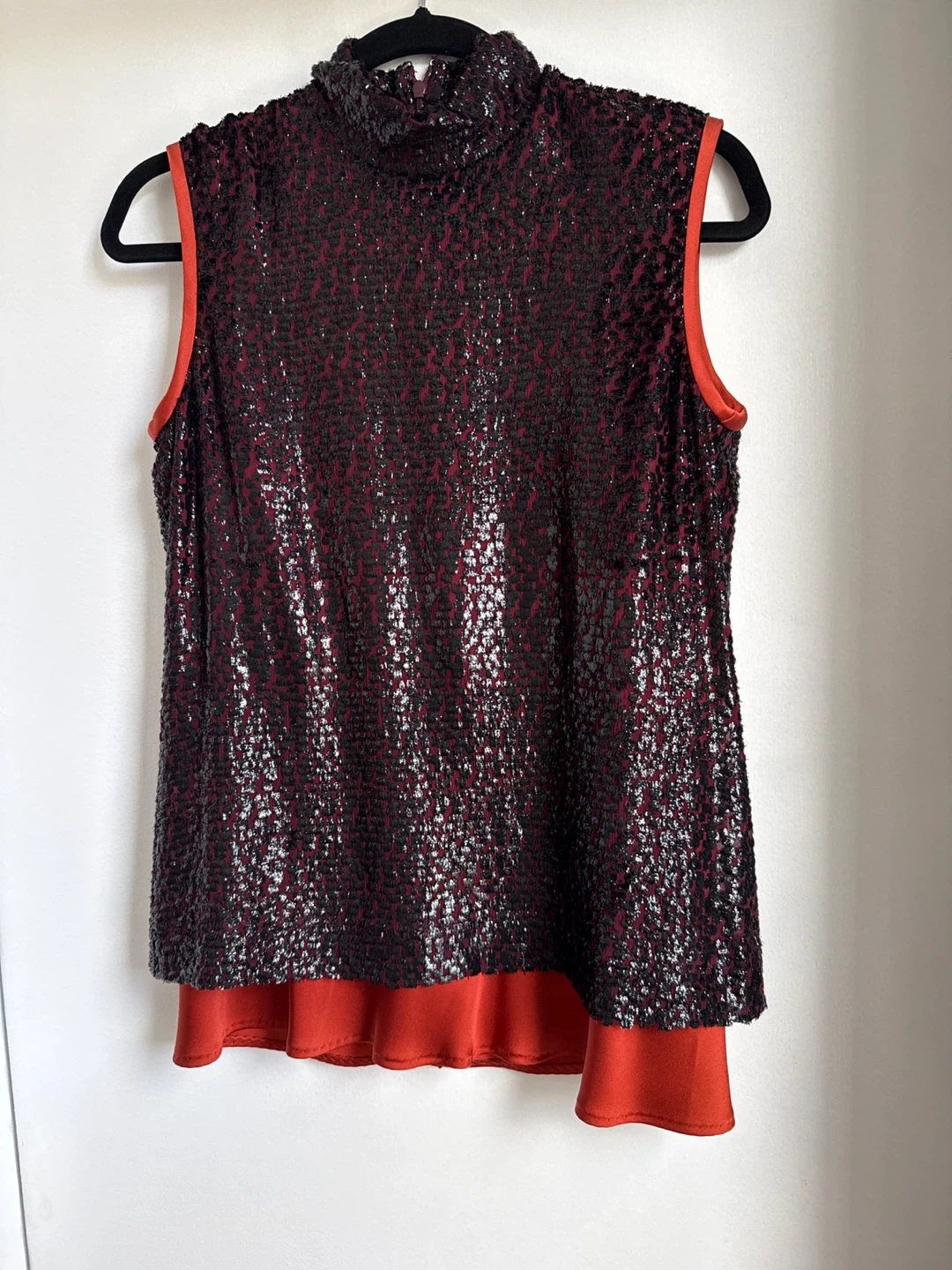 Celine Sleeveless Sequin Top - photo 2
