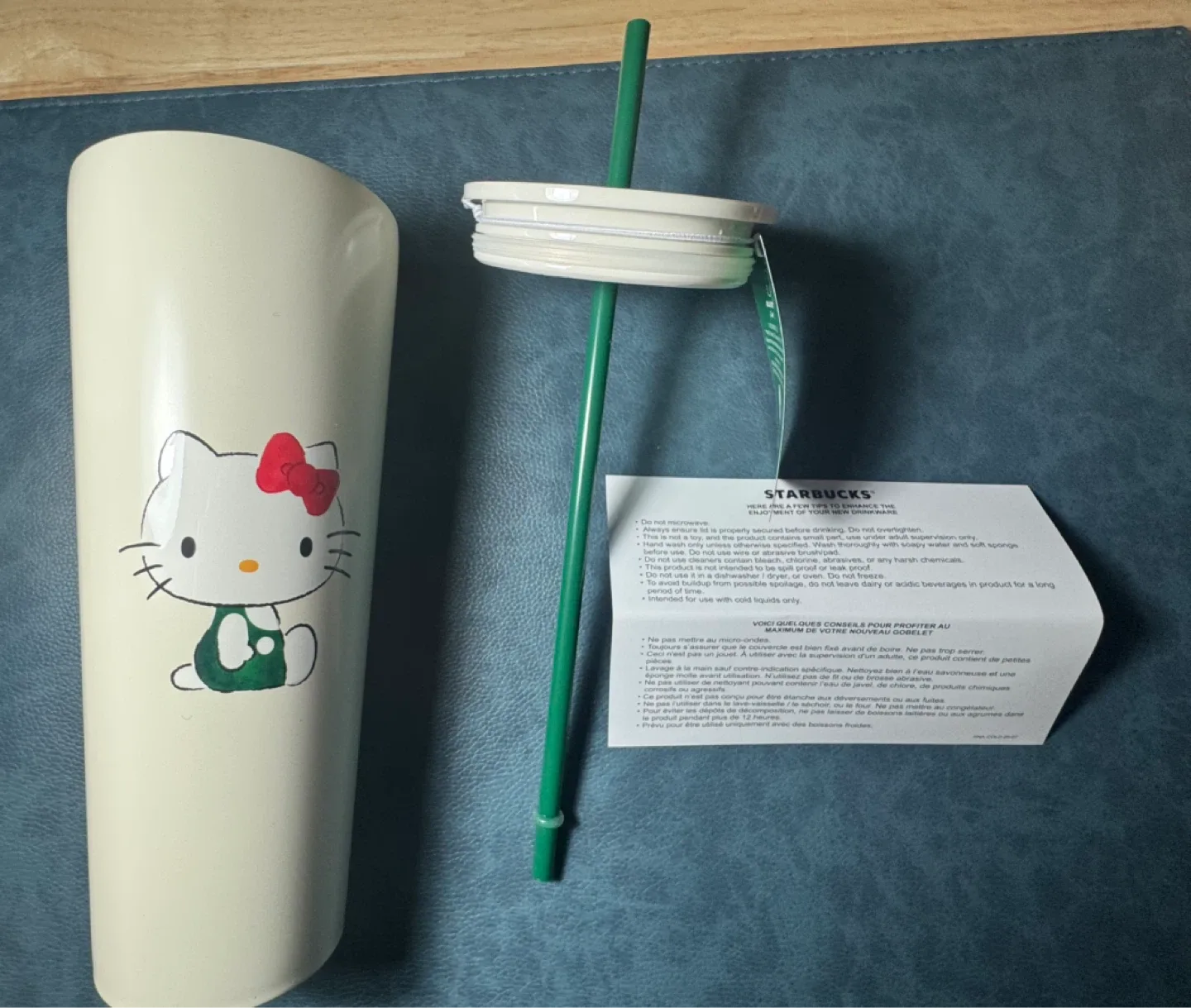 NEW Starbucks x Hello Kitty Tumbler - New with Tag image indicator(5)