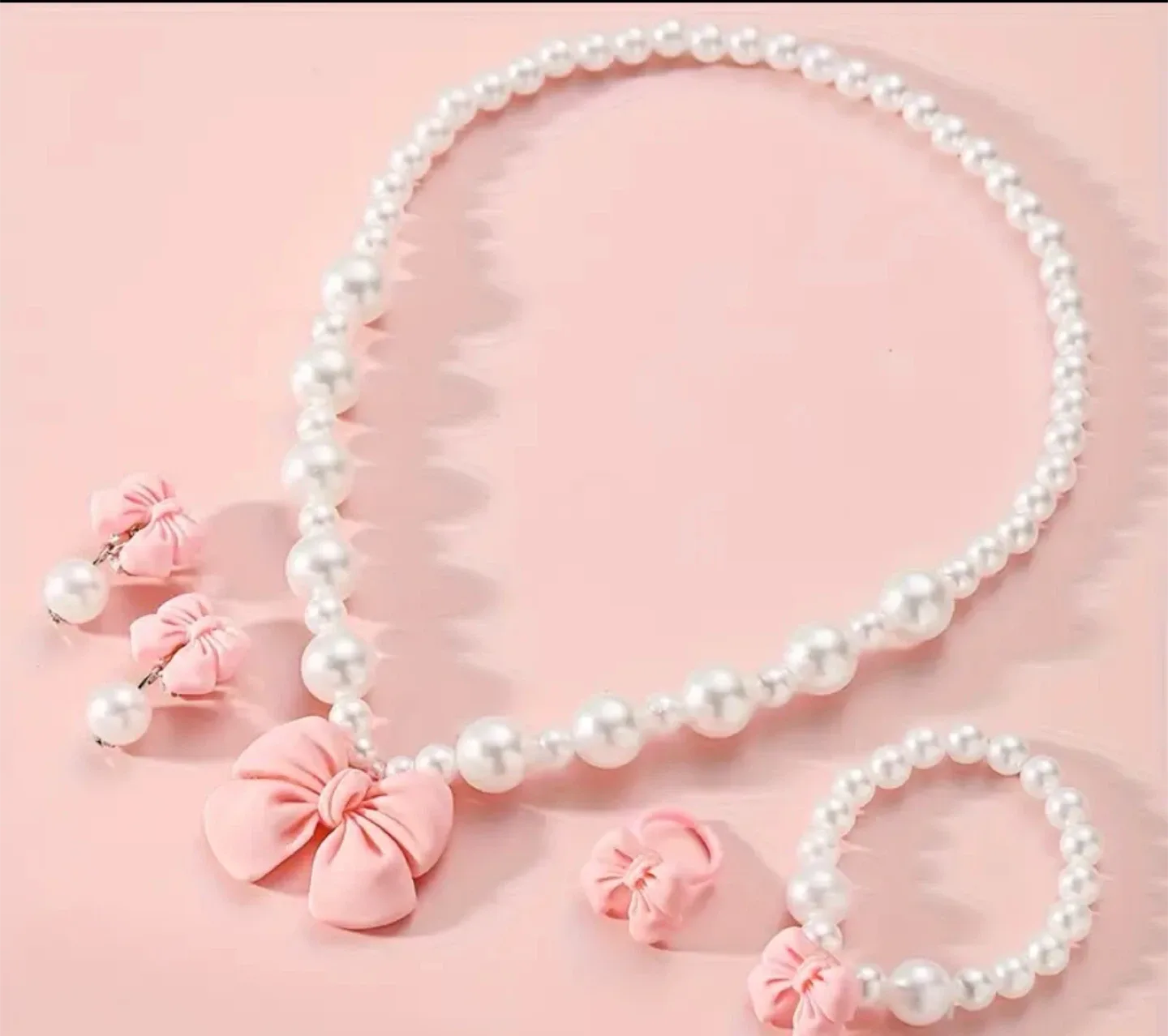 Kids Jewellery Set - Necklace, Bracelet, Rings image indicator(2)