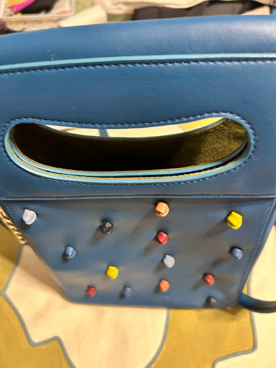 Kate Spade Blue Leather Satchel - photo 2