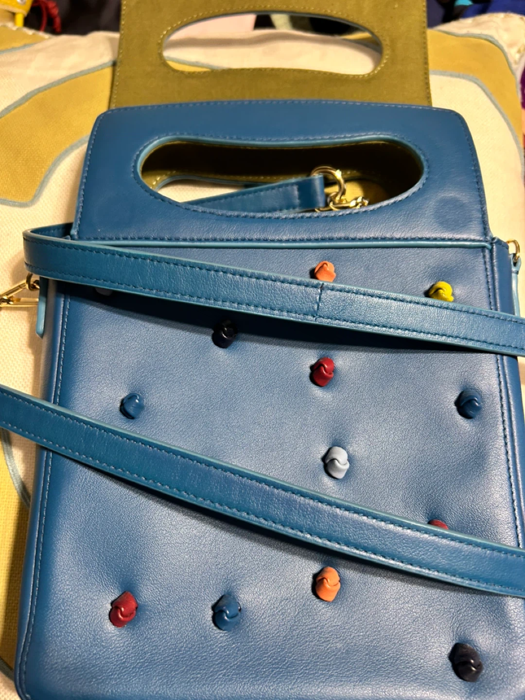 Kate Spade Blue Leather Satchel - photo 5