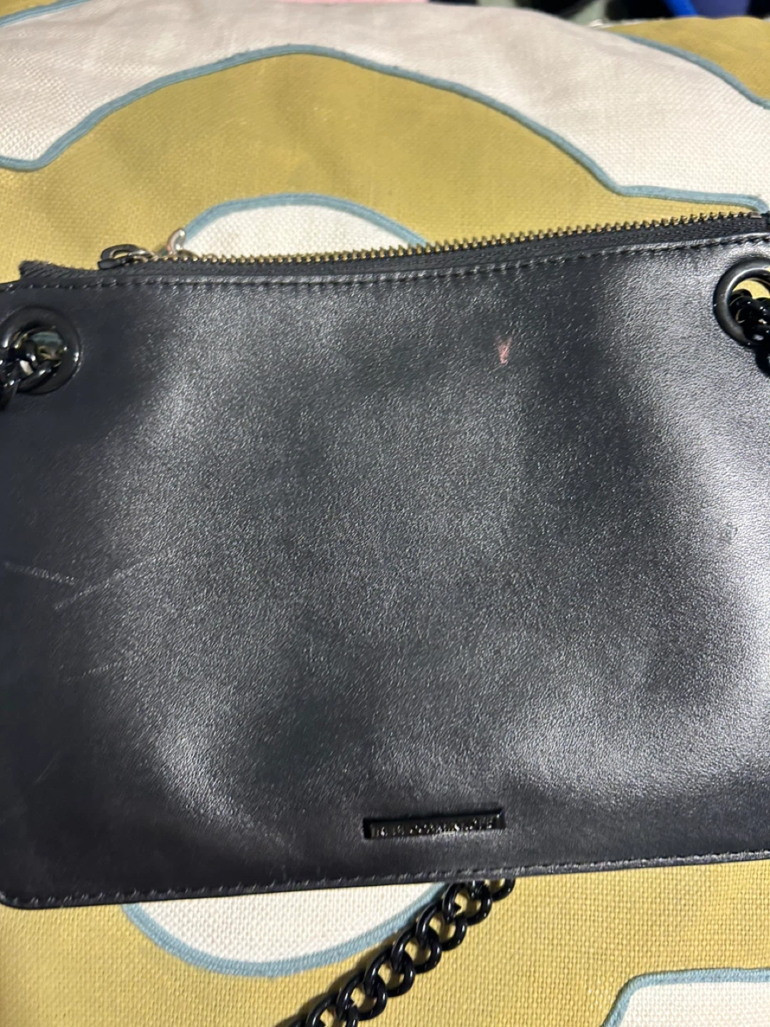 Rebecca Minkoff Black Leather Chain Crossbody Bag - photo 4