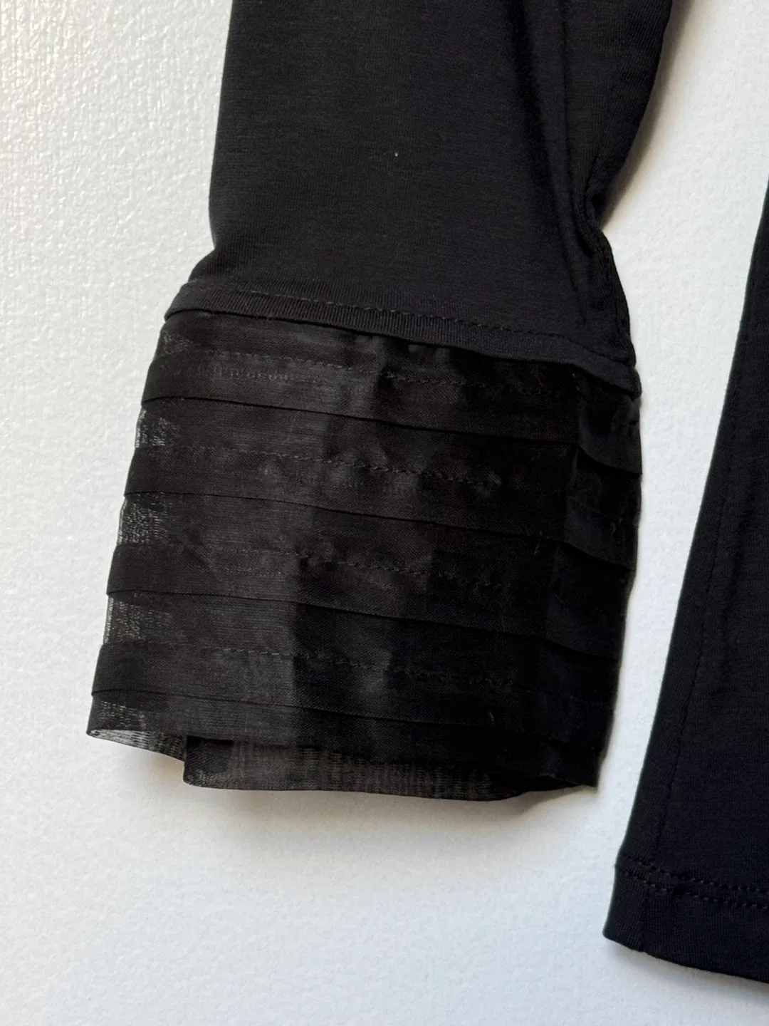 Anne Fontaine Black Blouse - Size S image indicator(4)