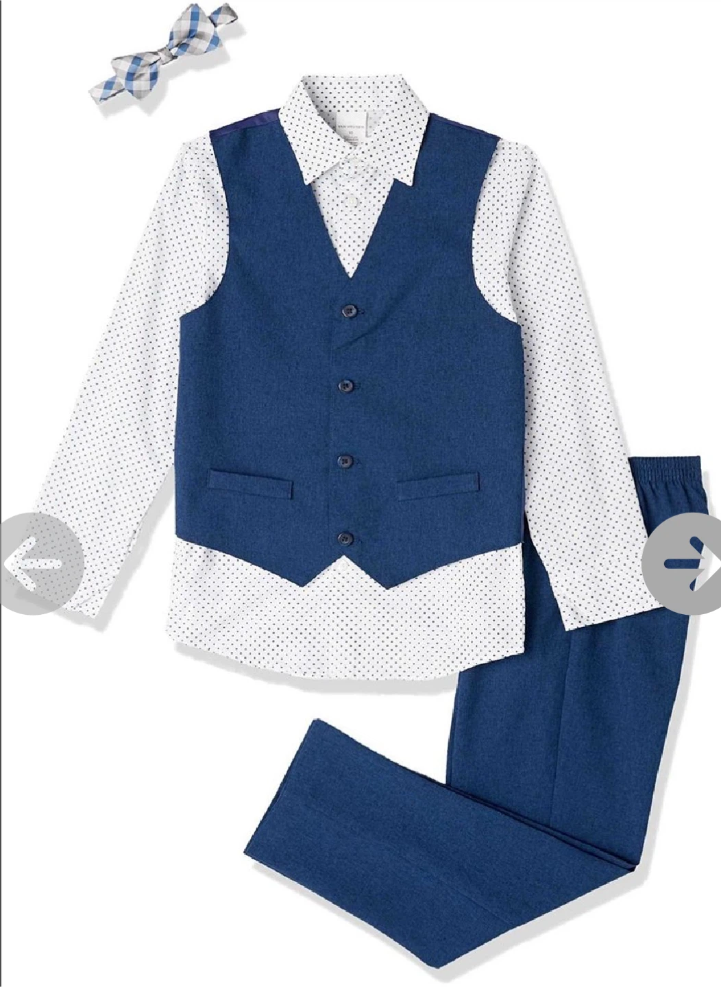 Van Heusen Boys' 4-Piece Formal Suit Set 3T