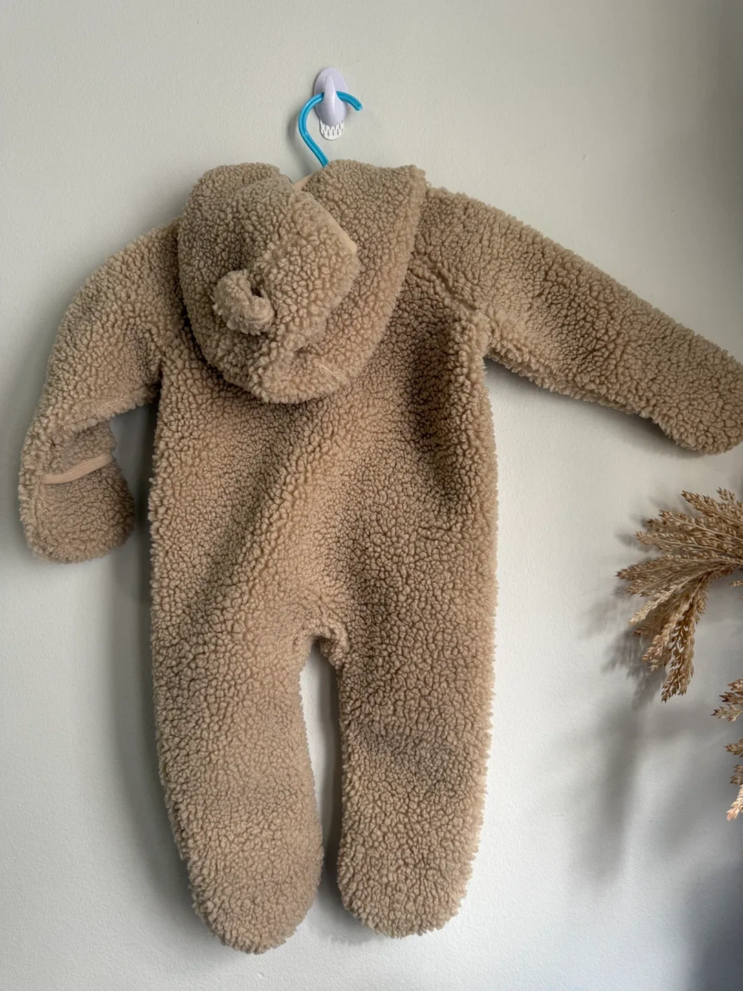 Little Earthling Rise 0-3M Teddy Onesie 🥕 image indicator(2)