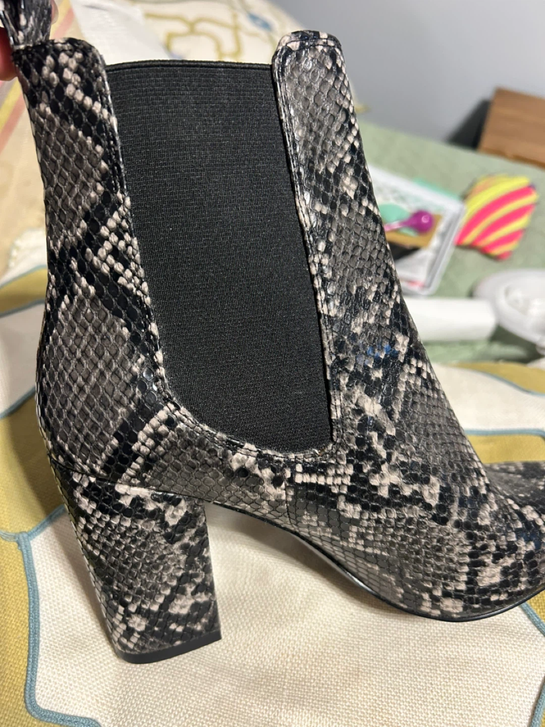 Steve Madden Snakeskin Ankle Booties - photo 2