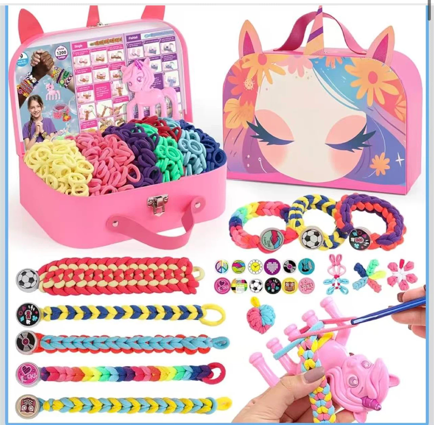 DIY Unicorn Bracelet Making Kit - New!