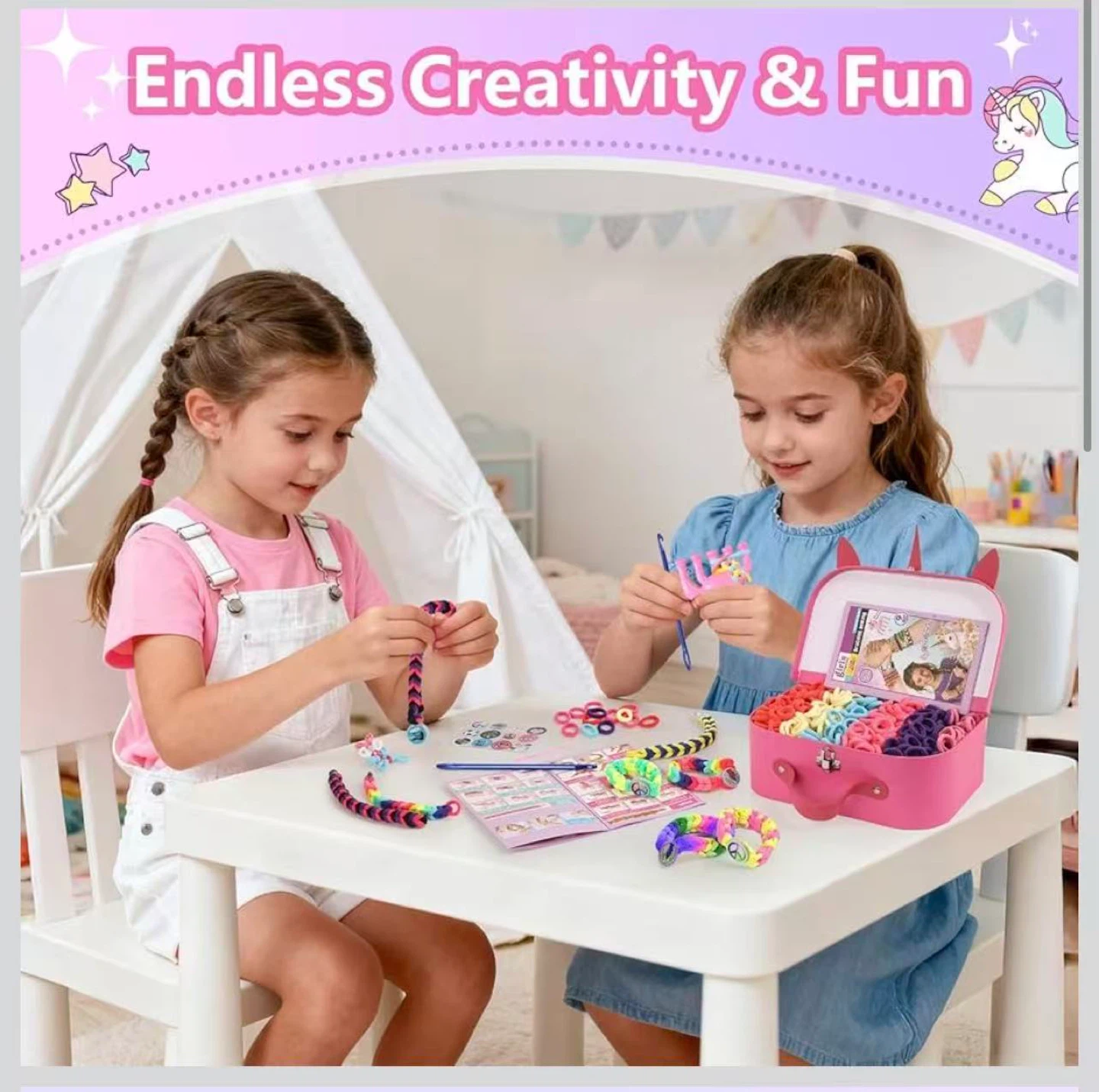 DIY Unicorn Bracelet Making Kit - New! - photo 2
