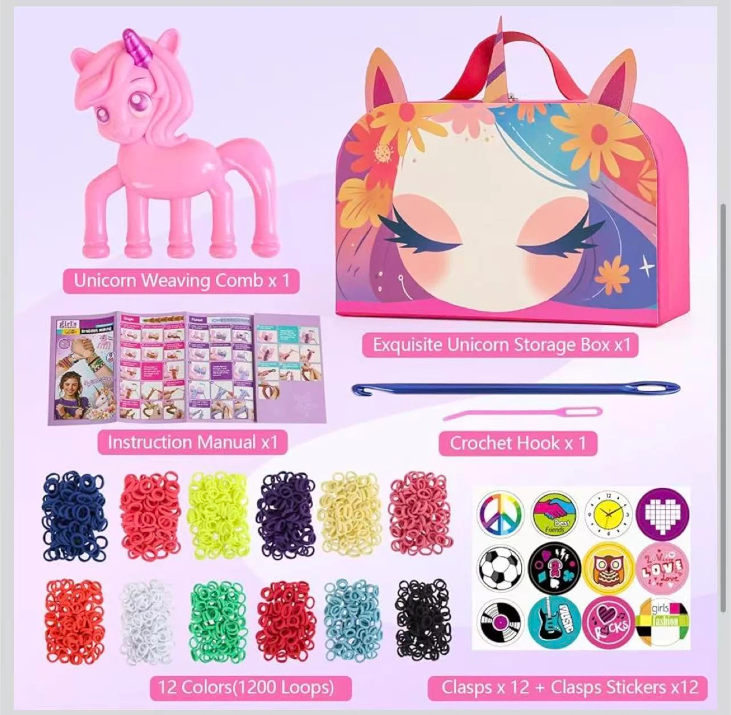 DIY Unicorn Bracelet Making Kit - New! - photo 3