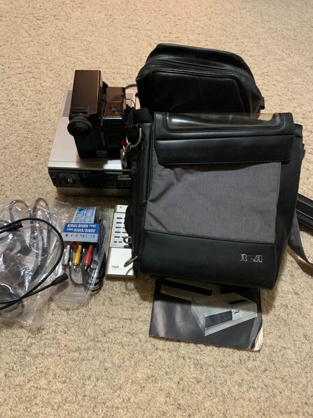 RCA SelectaVision VCR & Video Camera image indicator(10)