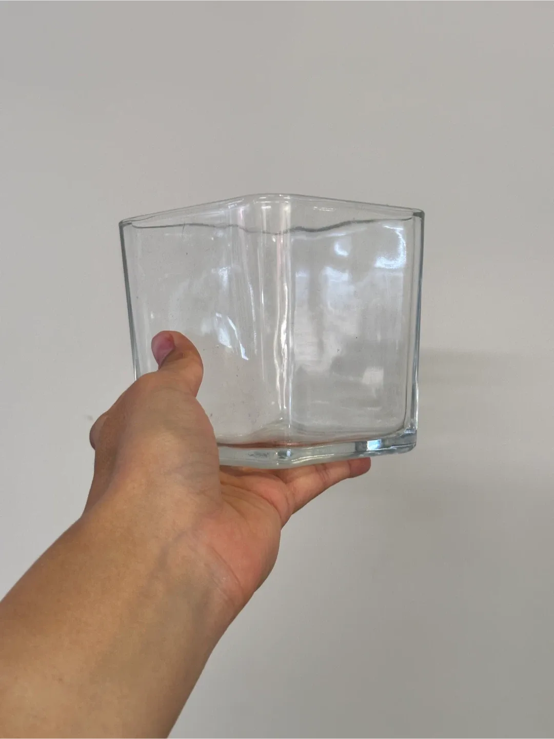 Square Glass Vessel / Vase image indicator(2)