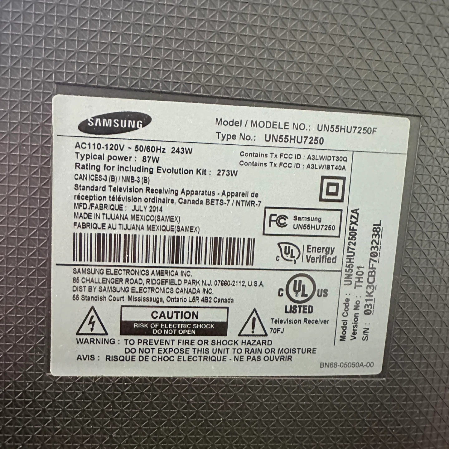 Samsung UN55HU7250F 55" 4K UHD Smart LED TV - photo 5