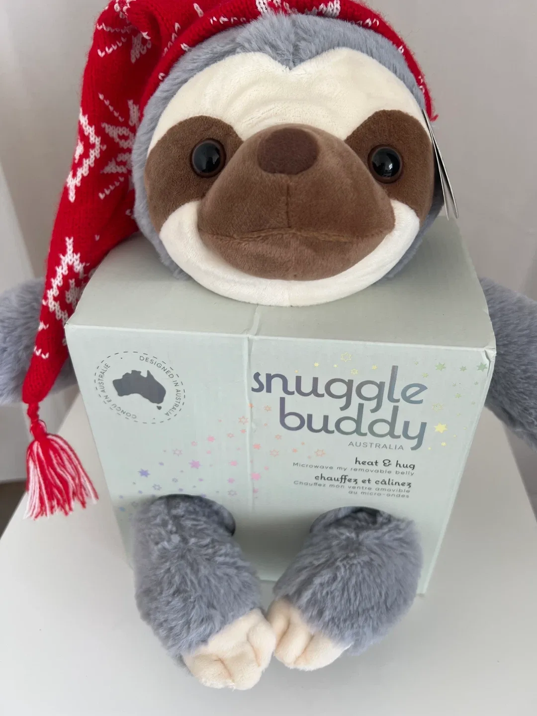 Snuggle Buddy Sloth Heat & Hug Plush image indicator(2)