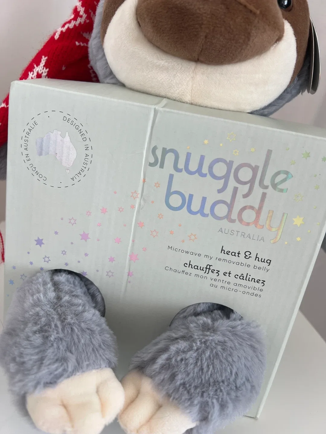 Snuggle Buddy Sloth Heat & Hug Plush image indicator(5)