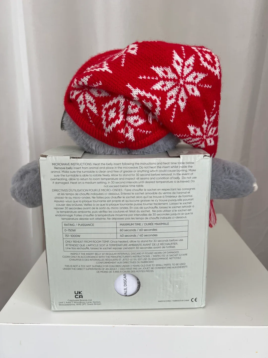 Snuggle Buddy Sloth Heat & Hug Plush image indicator(4)