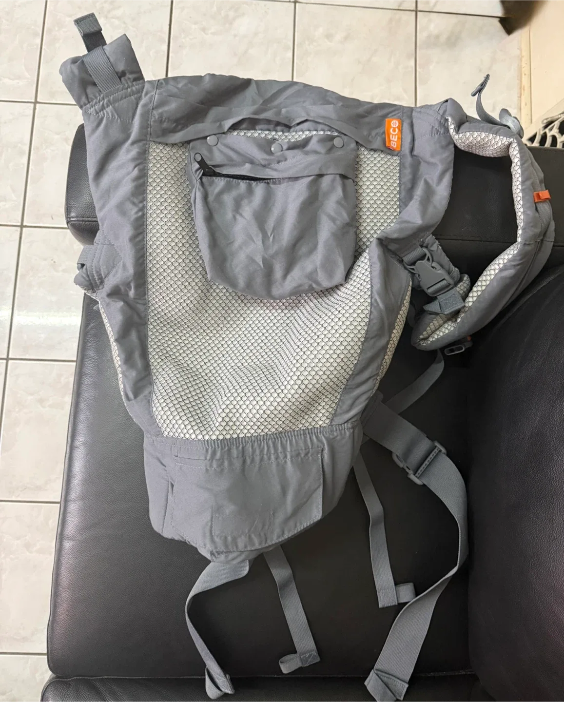 BECO Baby/Toddler  Carrier - Grey image indicator(2)