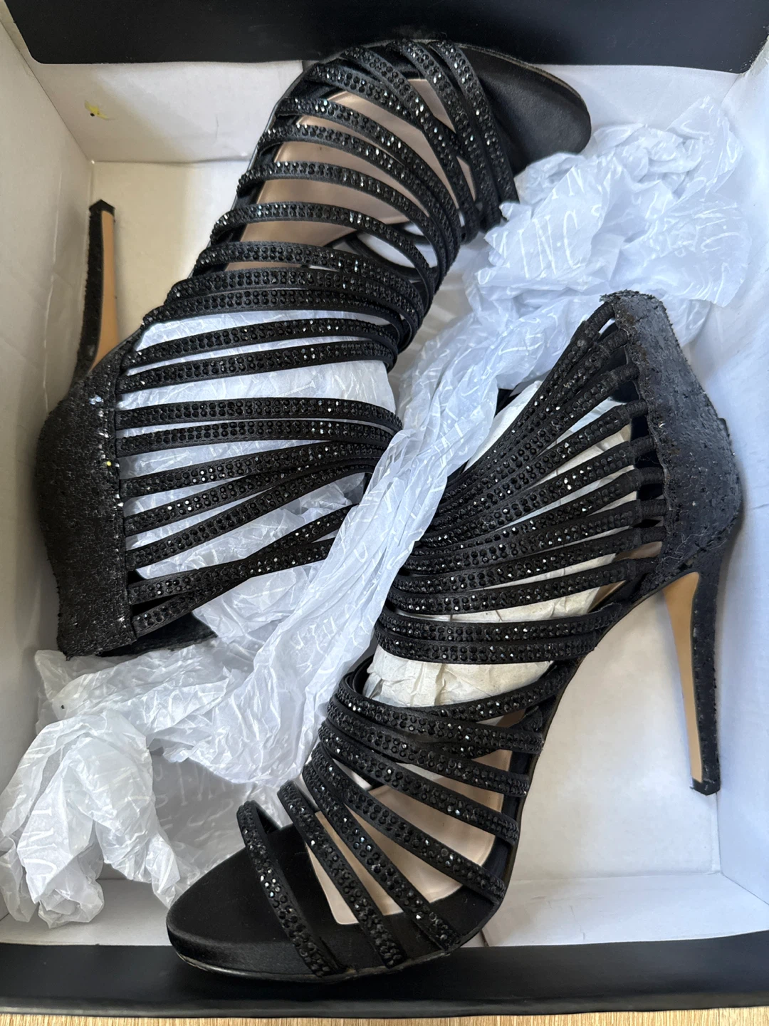 INC International Concepts Black Heels