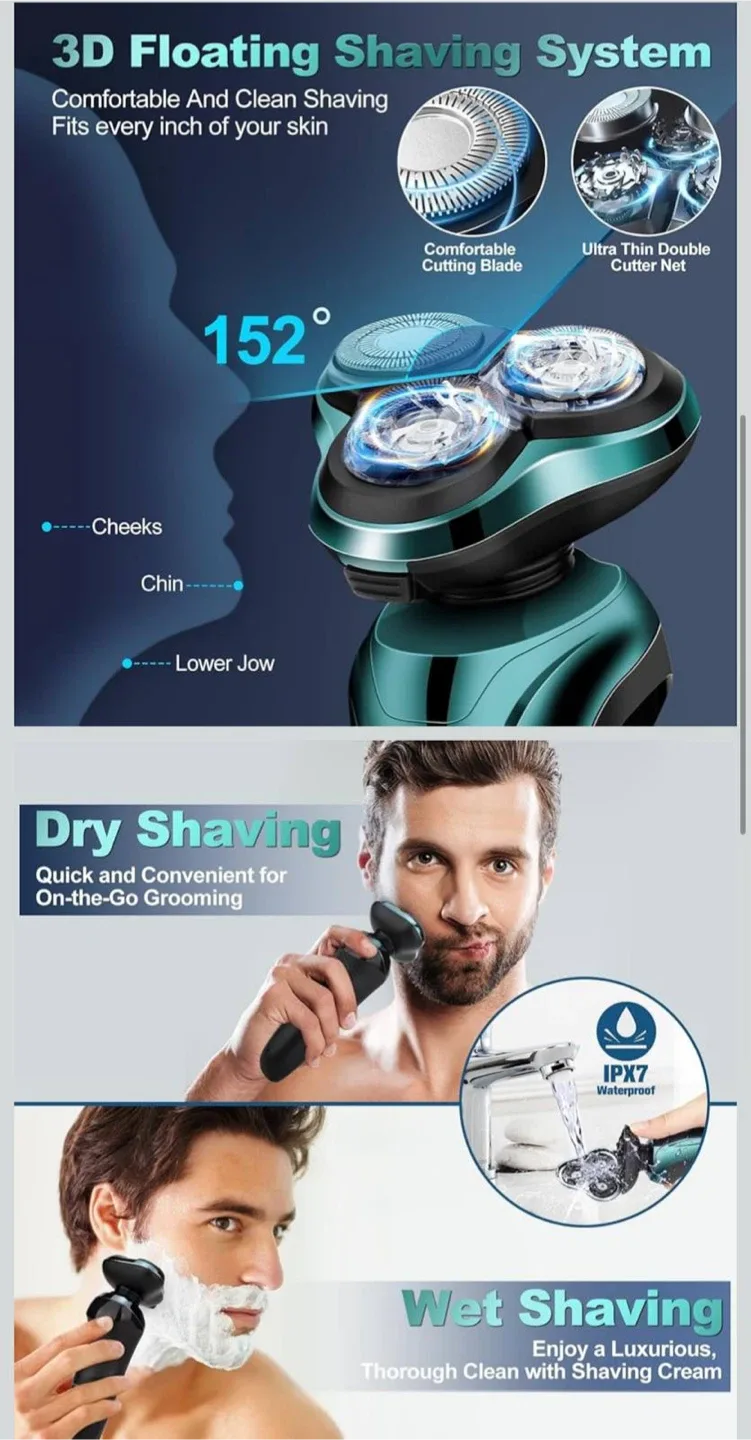 Electric Razor for Men image indicator(2)