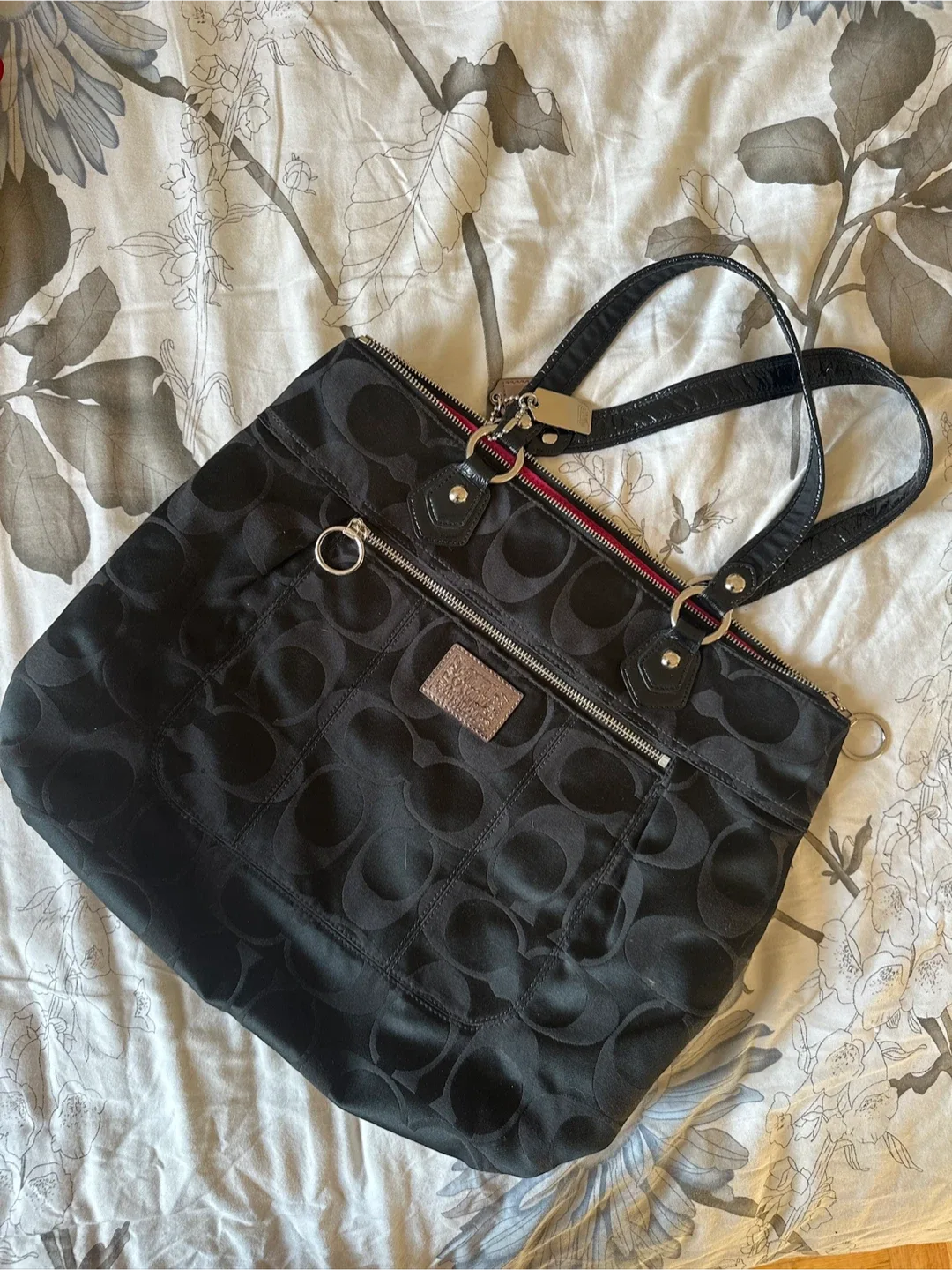 Coach Black Tote Bag