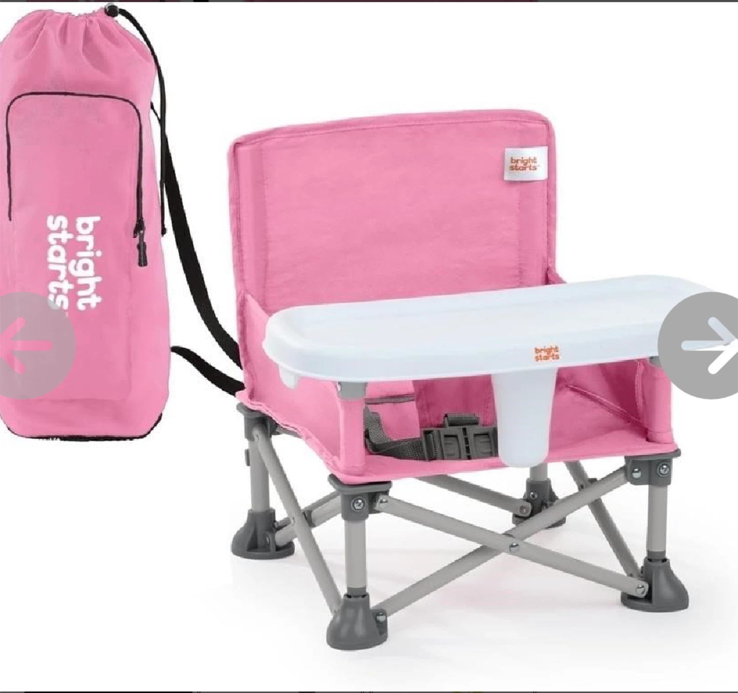 Bright Starts Pop 'N Sit Portable Booster