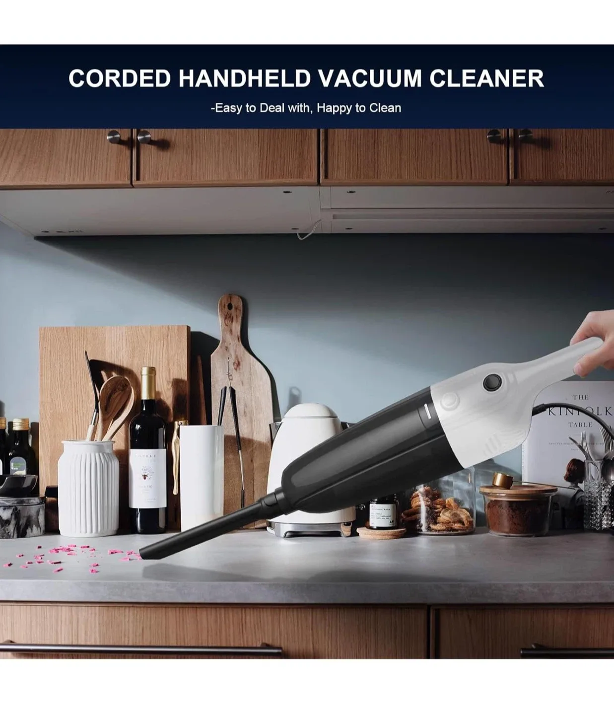 Handheld Portable Corded Vacuum Cleaner - Pet & Home Use image indicator(4)