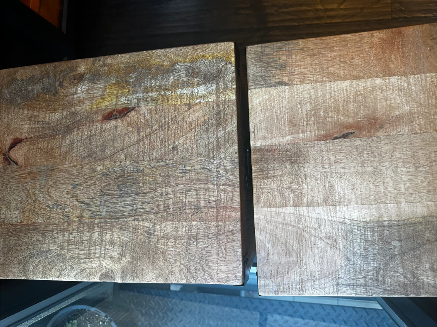 Wooden Storage Trunk Side Table - photo 5