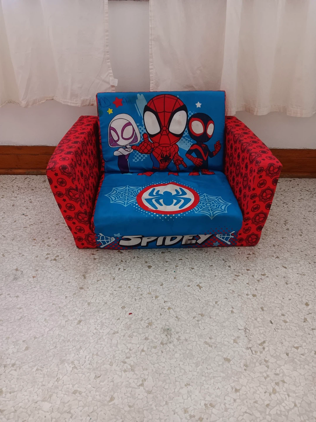 Marvel Spiderman Kids Foam Sofa Chair - photo 2