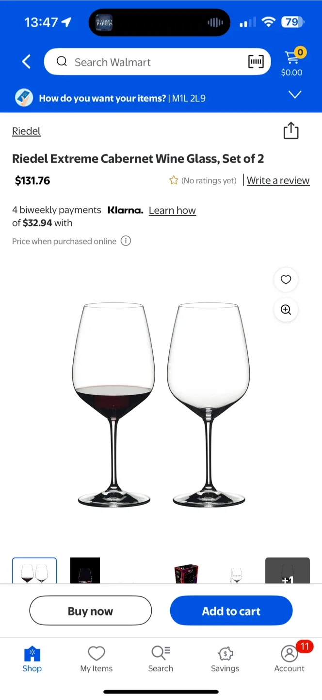 Riedel Extreme Cabernet Wine Glass - Set of 2 | UNOPENED image indicator(3)