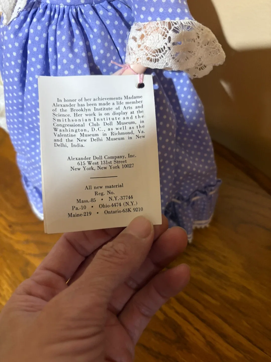 New. Madame Alexander Doll - Sargent image indicator(5)