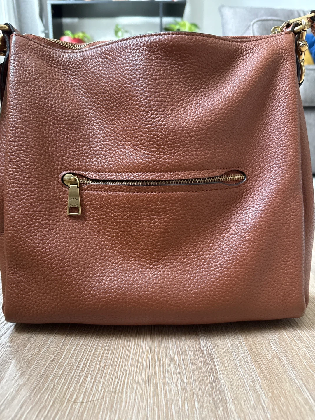 Coach Leather Hobo Bag - Brown - photo 4