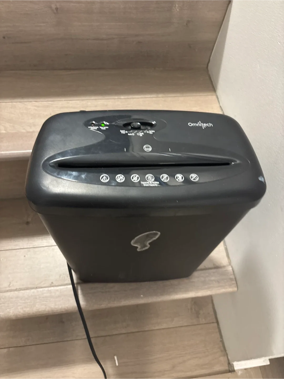 Omnitech Paper Shredder image indicator(4)