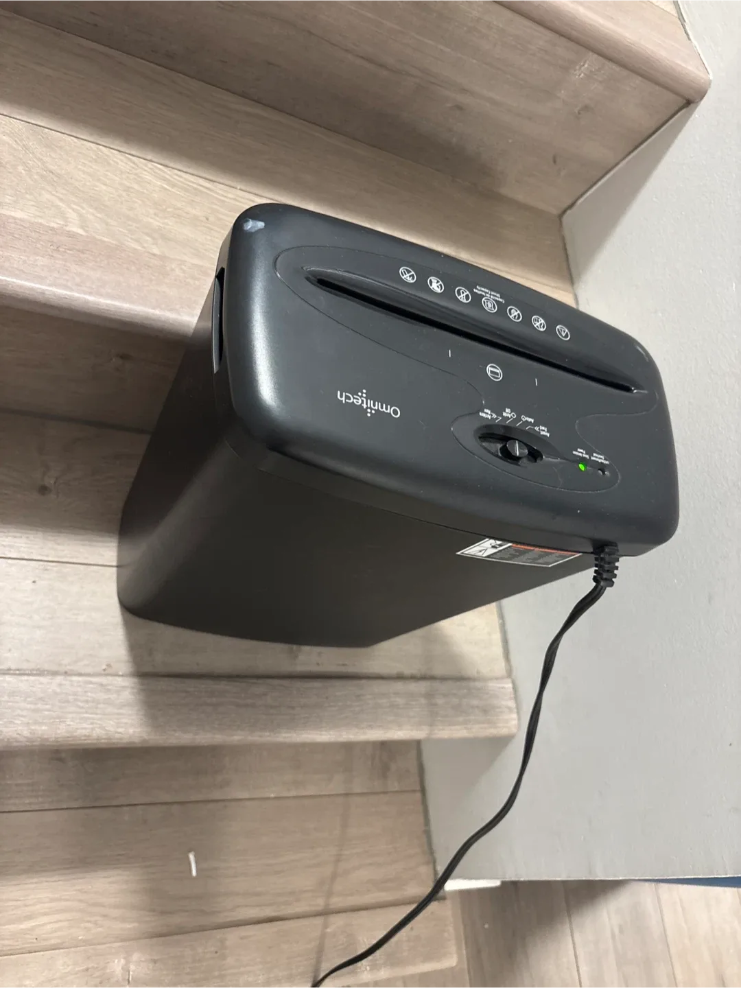 Omnitech Paper Shredder image indicator(6)