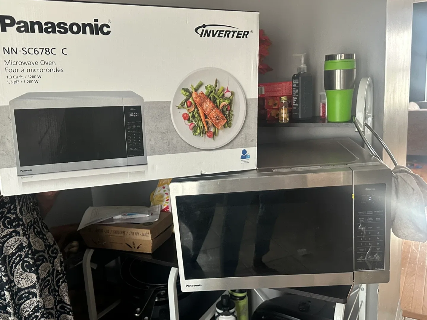 Panasonic NN-SC678C Microwave Oven image indicator(2)