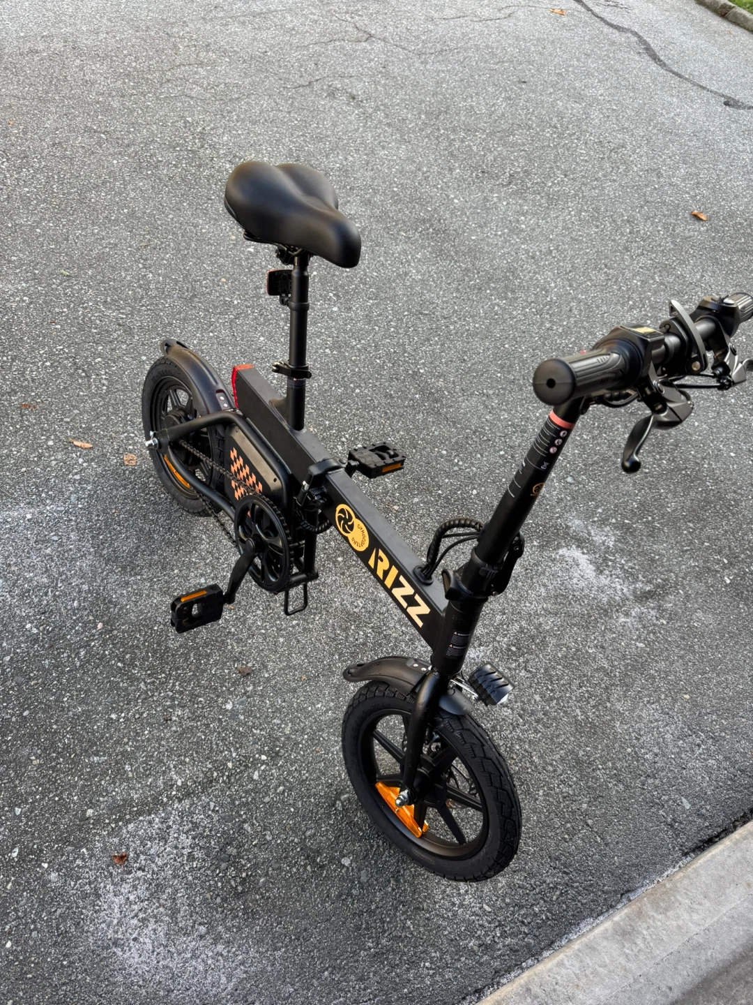 RIZZ Electric Bike - Like New! - photo 2