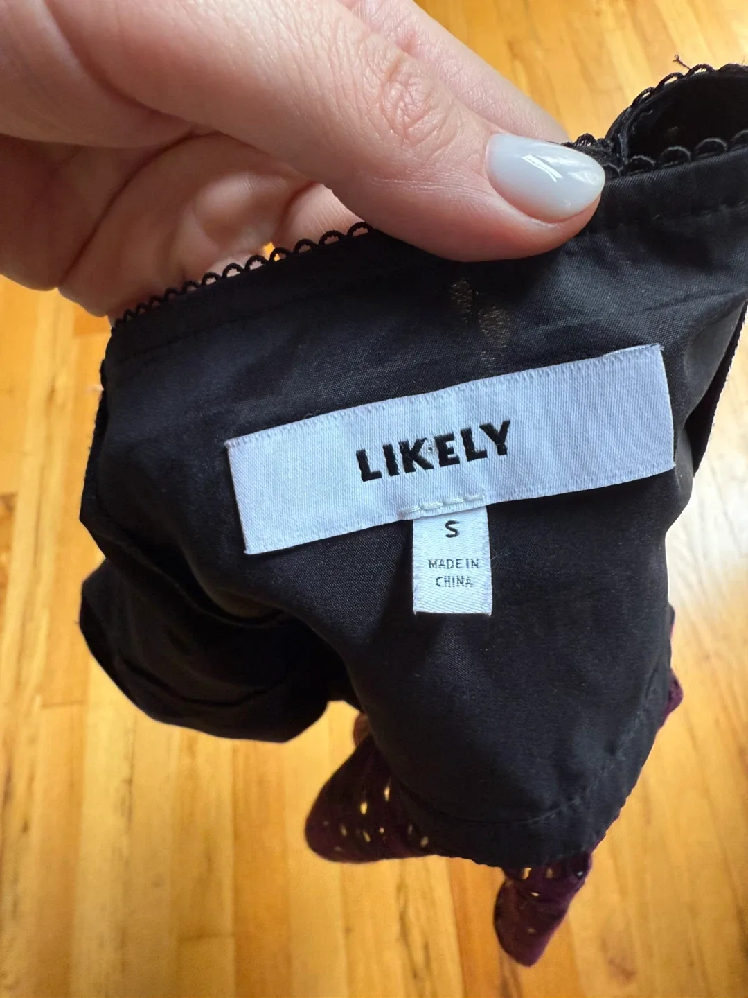 Purple Peplum Tank Top image indicator(6)