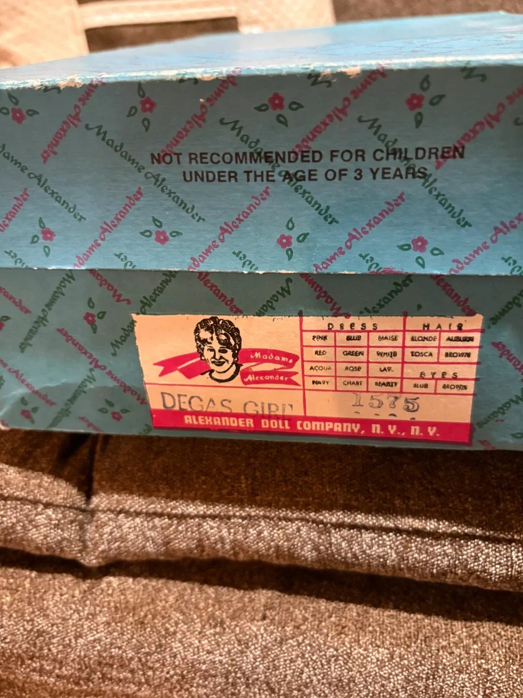 Madame Alexander Degas Doll in Box new image indicator(6)