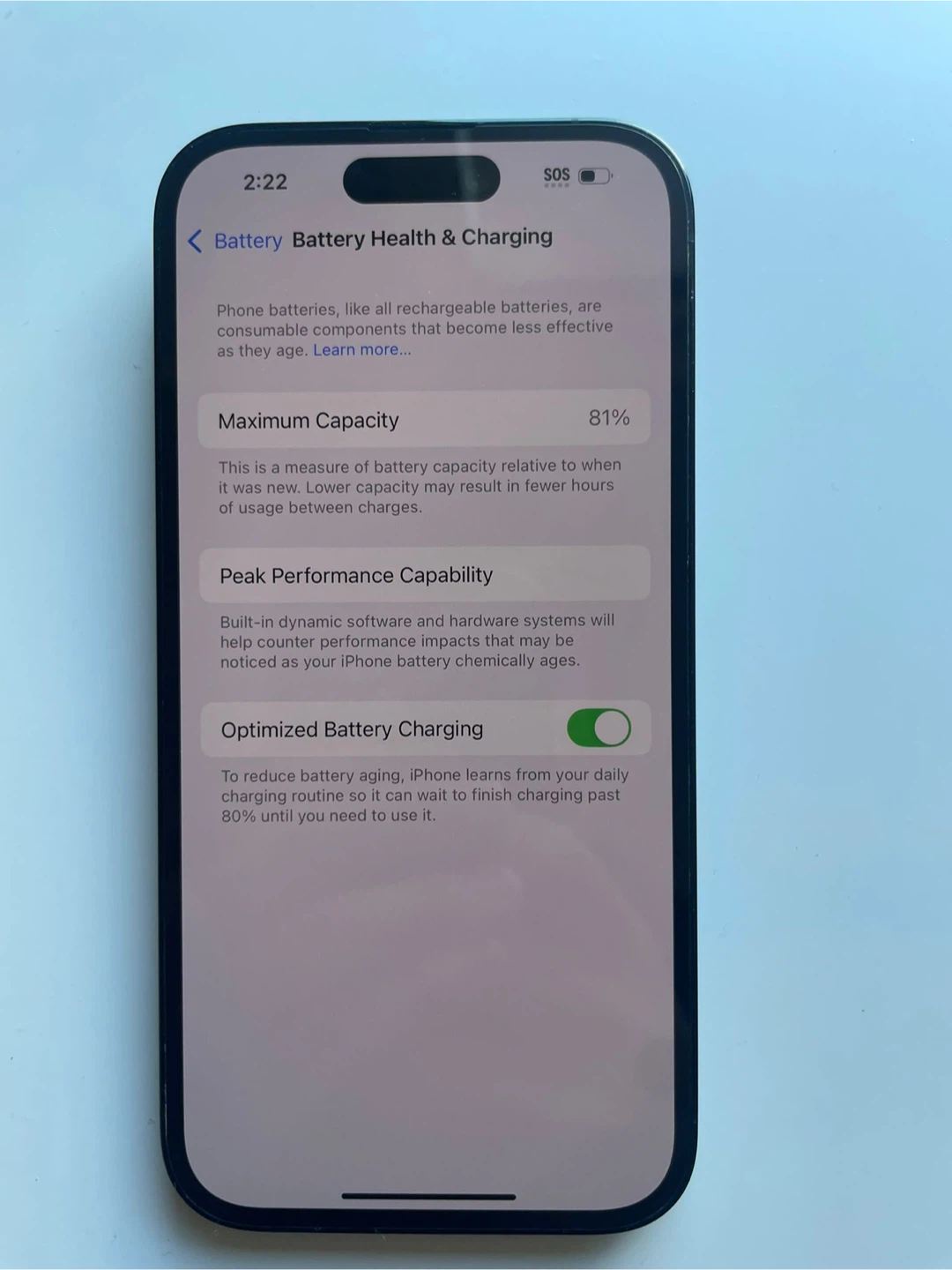 iPhone 14 Pro, Space Black
