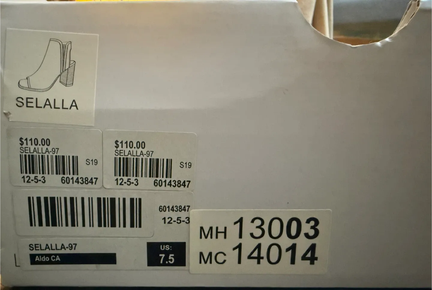 Aldo Selalla Black Booties - Size 7.5 image indicator(2)