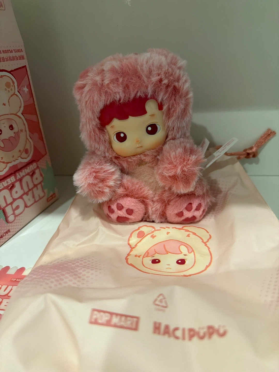 HACIPUPU Gummy Bear Cherry Flavor Plush Pendant - photo 4