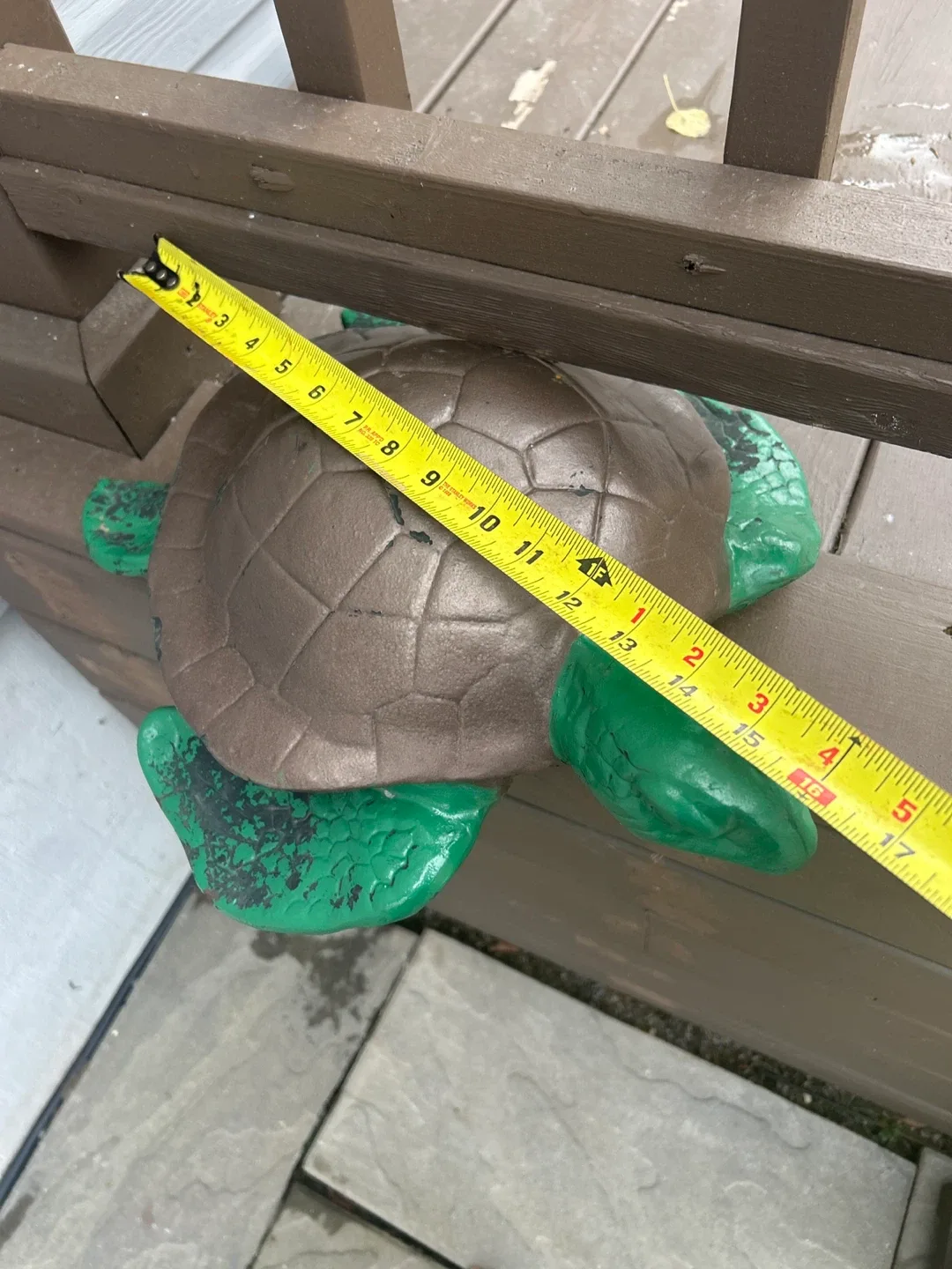Turtle Garden Statue - Brown & Green🥕 image indicator(2)