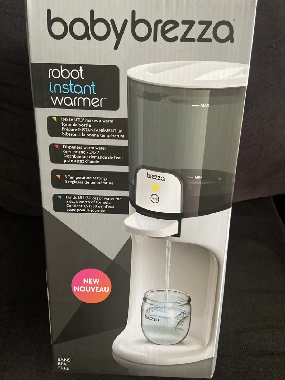 Baby Brezza Robot Instant Warmer - New in Box thumbnail