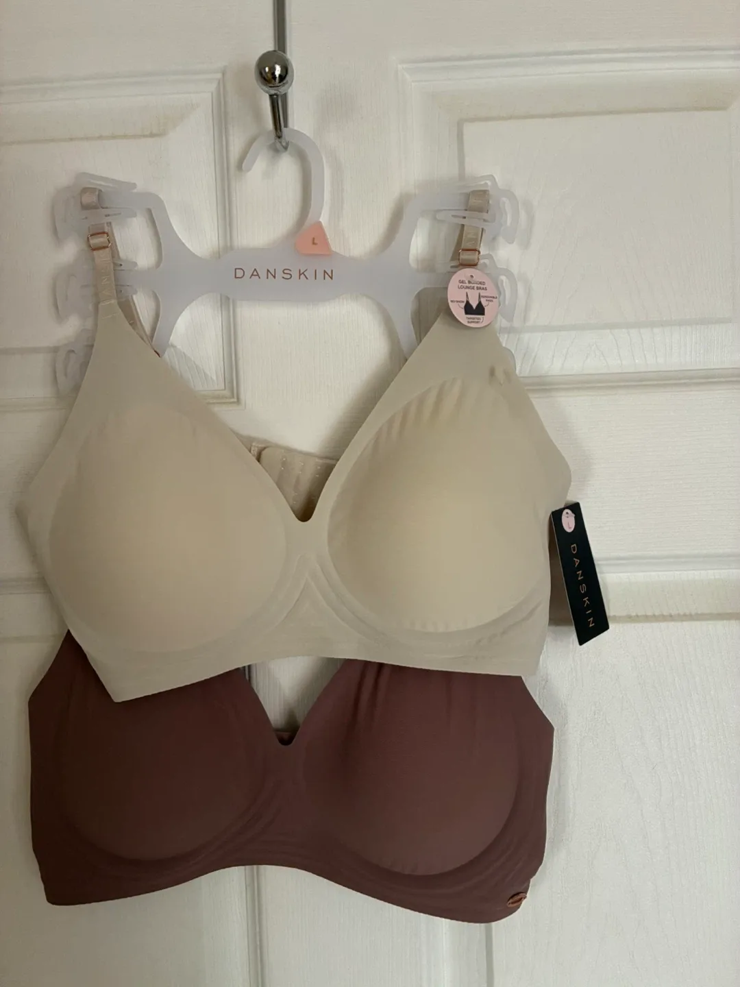 NEW—2 Danskin Intimates Bras - Size Large