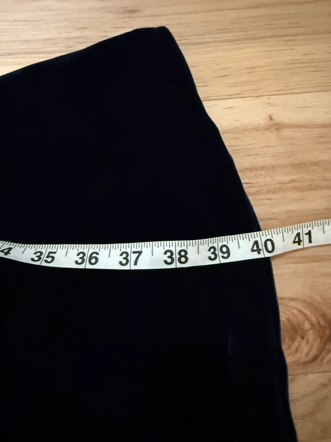 Velvet Navy Blue Dress image indicator(7)