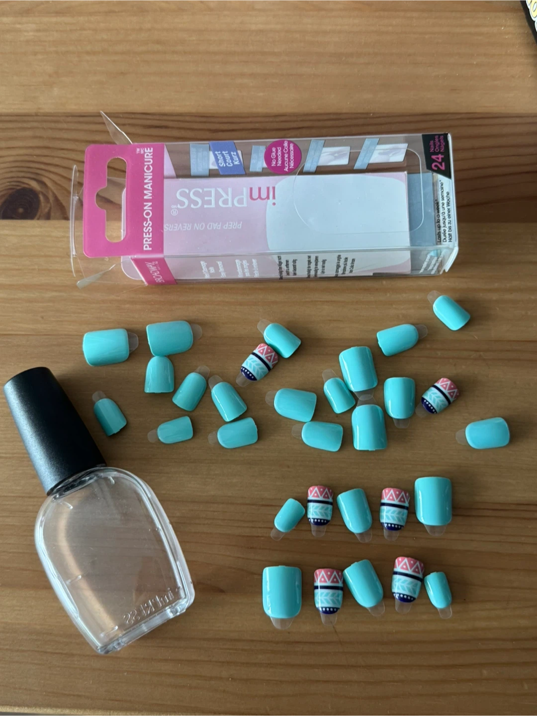 New imPRESS Press-On Manicure - Short 30 count