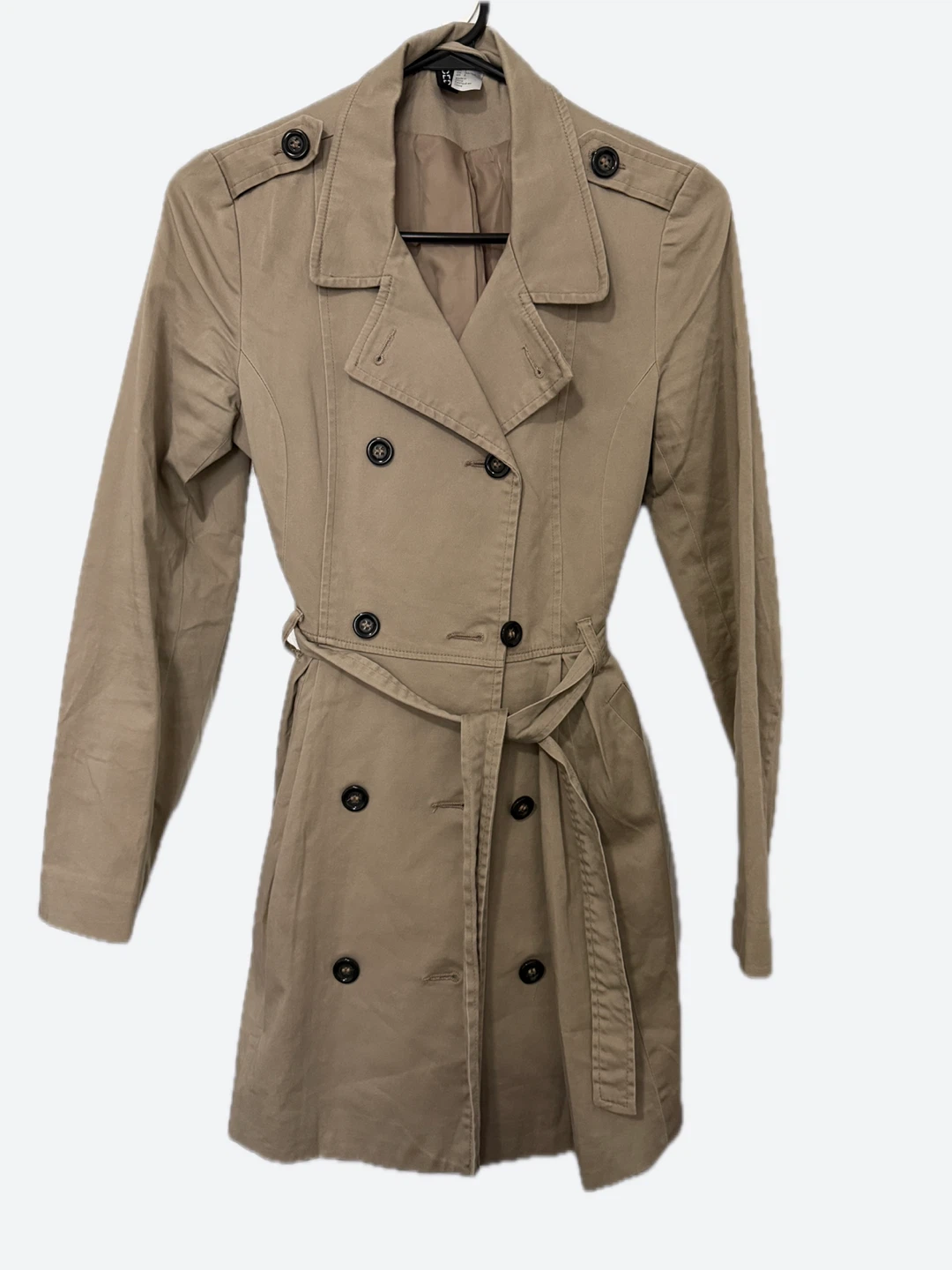 H&M Divided Trench Coat - Size 2 🥕